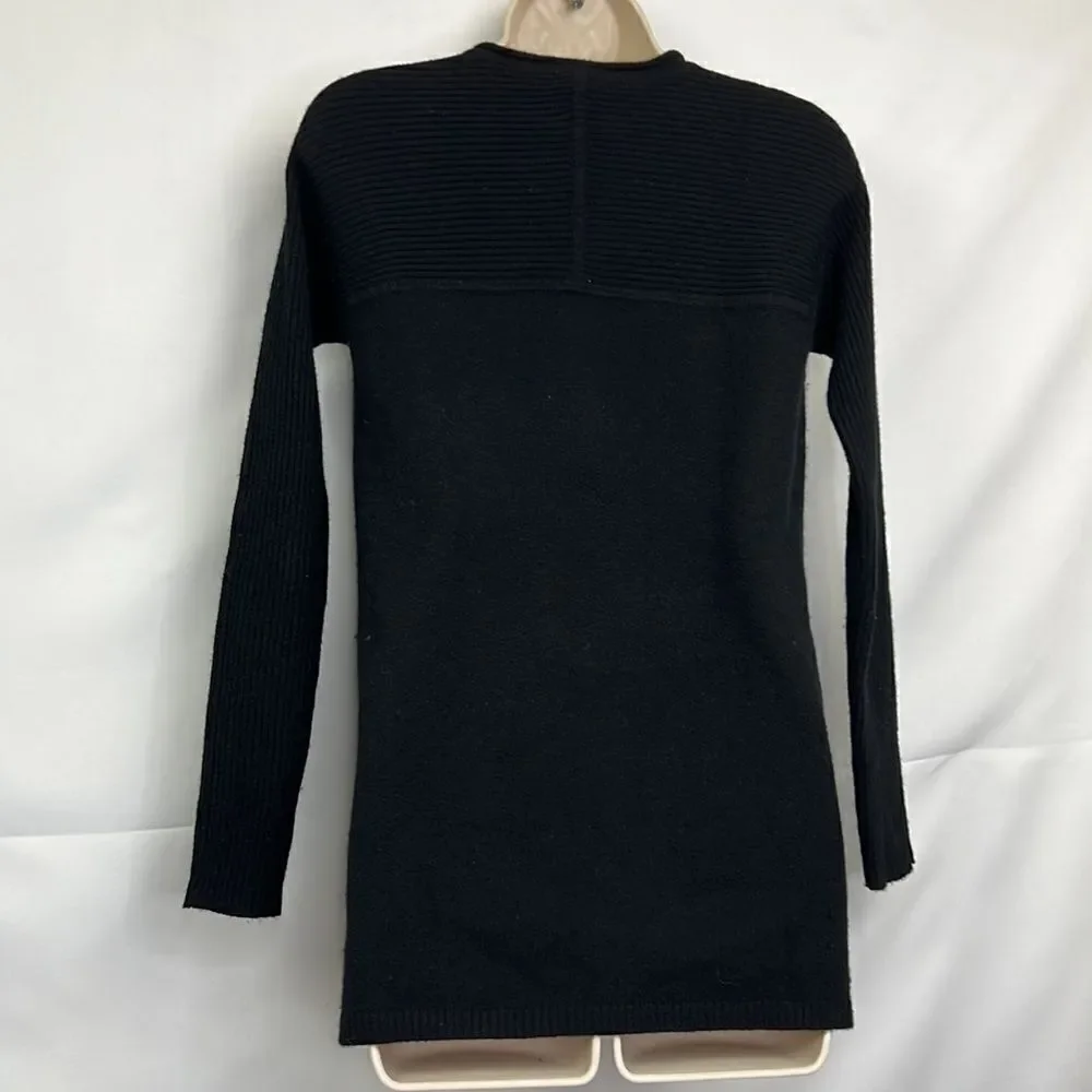 Tory Burch Black Cashmere sweater EUC size XS